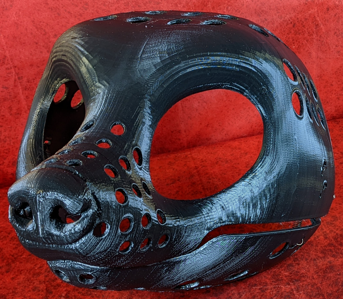 Western Kemono European Badger Head Base Variant 1