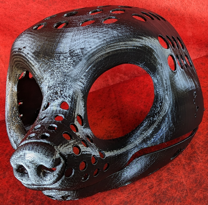 Western Kemono European Badger Head Base