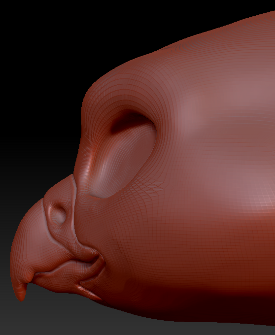 Western Kemono Falcon Head Base Variant 1