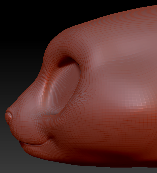Western Kemono Giant Panda Head Base Variant 1