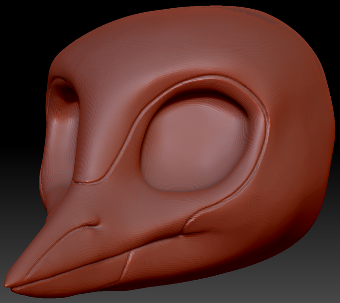 Western Kemono Heron Head Base