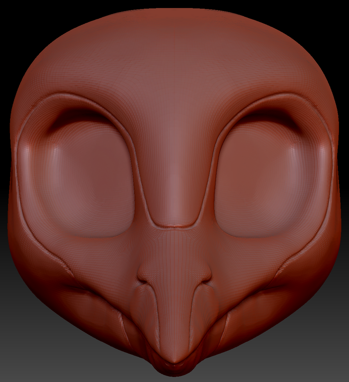 Western Kemono Heron Head Base