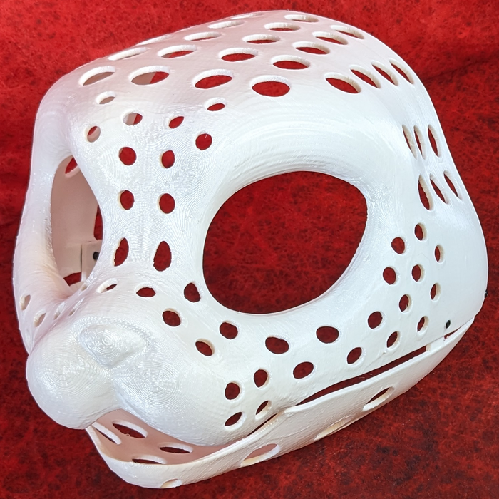 Western Kemono Persian Cat Static Jaw Head Base