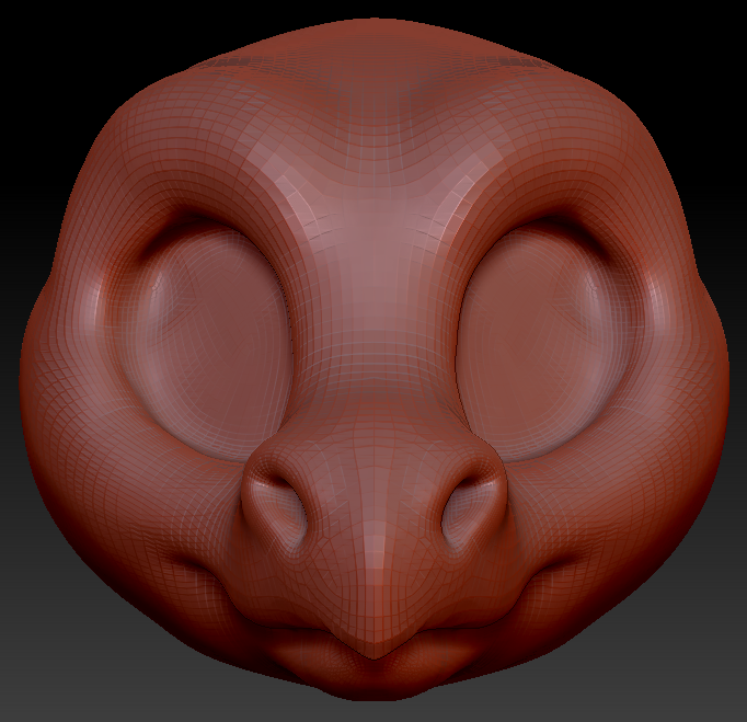 Western Kemono Point-nosed Dragon Head Base Variant 3