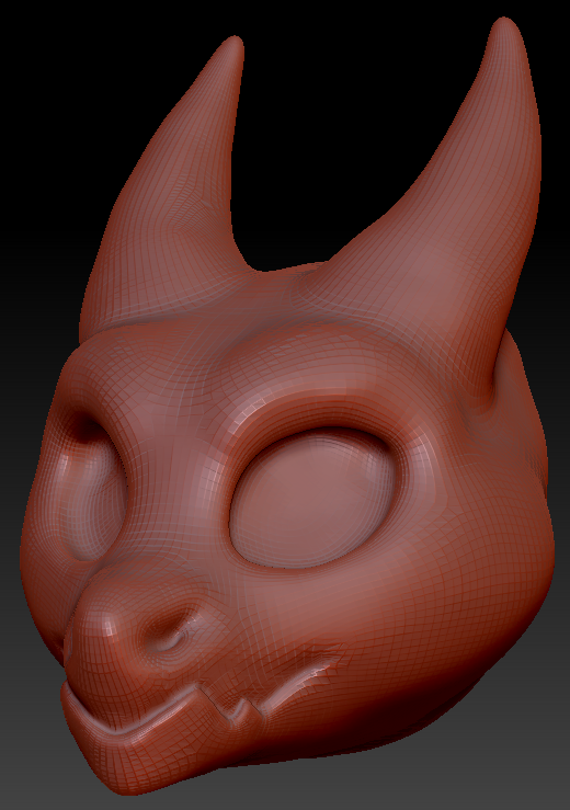 Western Kemono Wickerbeast Head Base Complex Variant 1