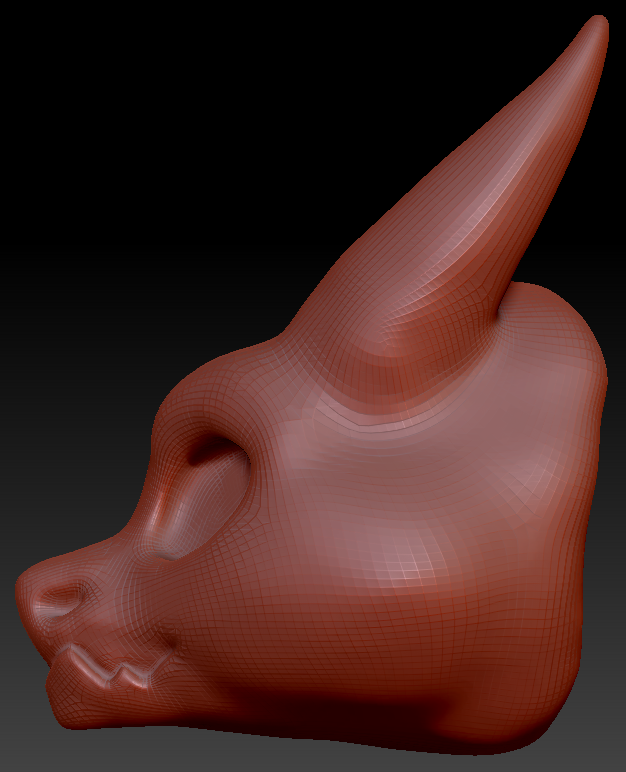 Western Kemono Wickerbeast Head Base Complex Variant 1