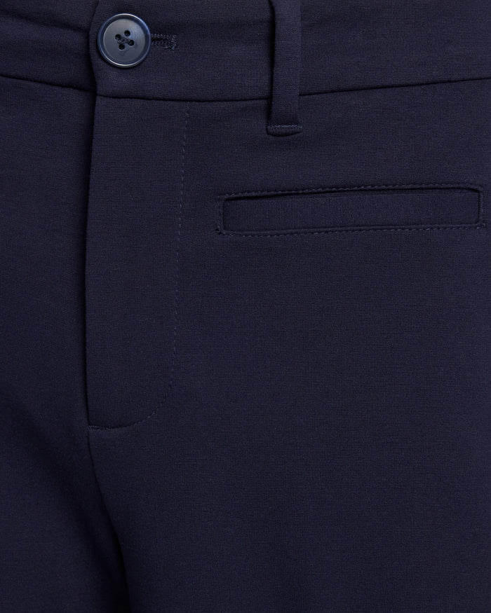 Cadet Blue $|& Liverpool Wide Leg Trouser With Flap Pockets - SOF Full Front
