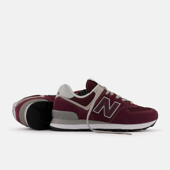 Woman 574 Burgundy with White