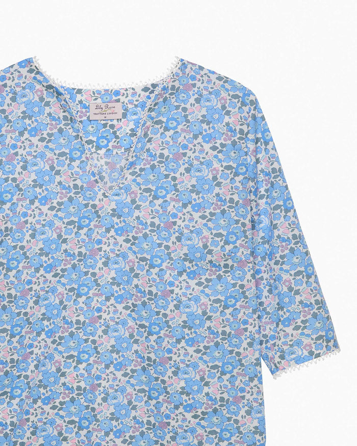 Lily Rose Kaftan Women's Betsy Bobble Trim Kaftan