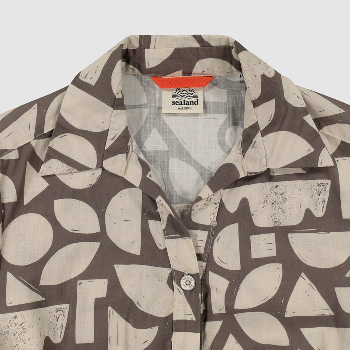 Women's Geo Design Shirt Dress