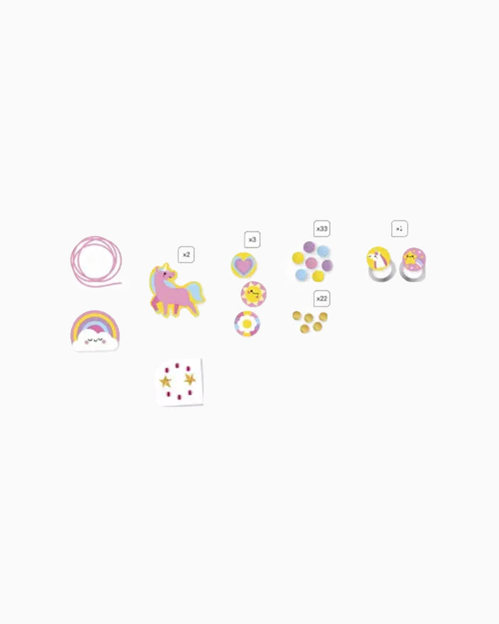 Janod Toys Toy Wooden Jewellery to Make: Rainbow