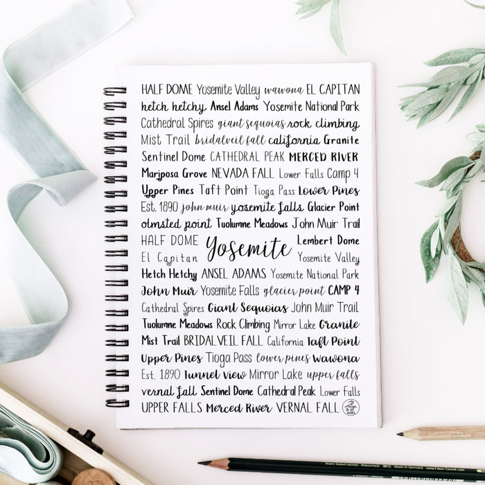 Yosemite Spiral Notebook