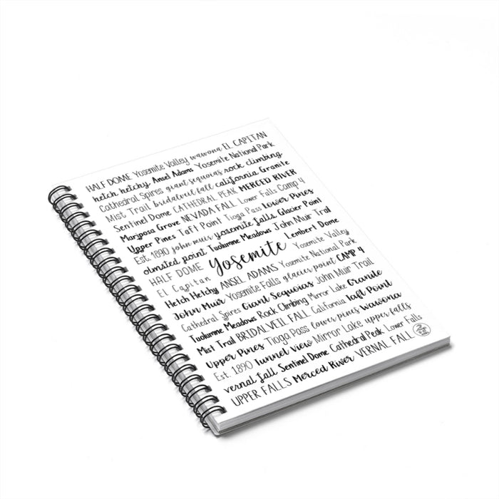 Yosemite Spiral Notebook