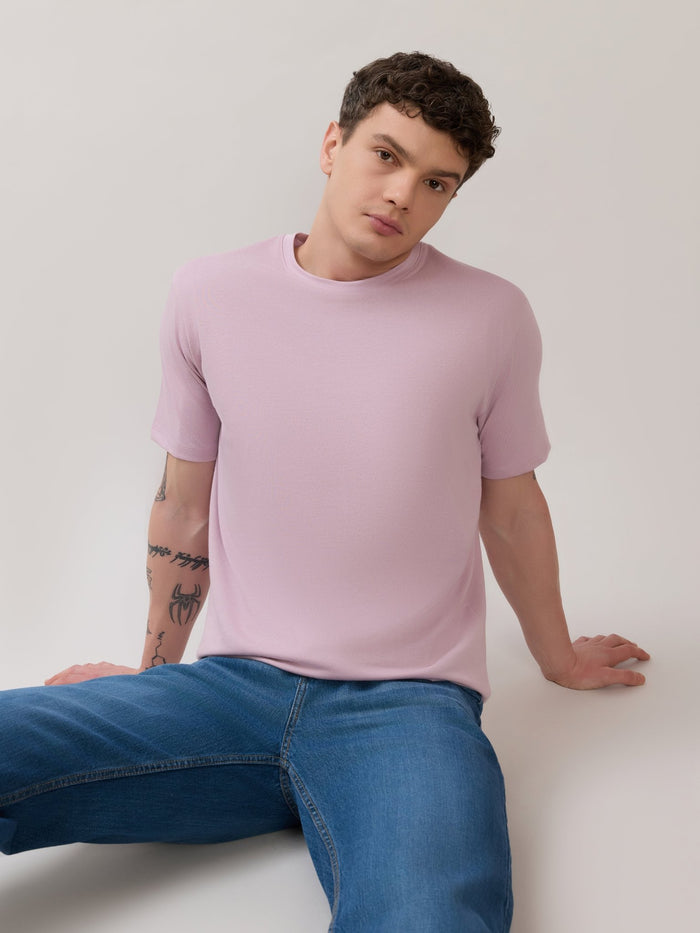 Zanaia - Slim Fit T-Shirt - Baby Pink