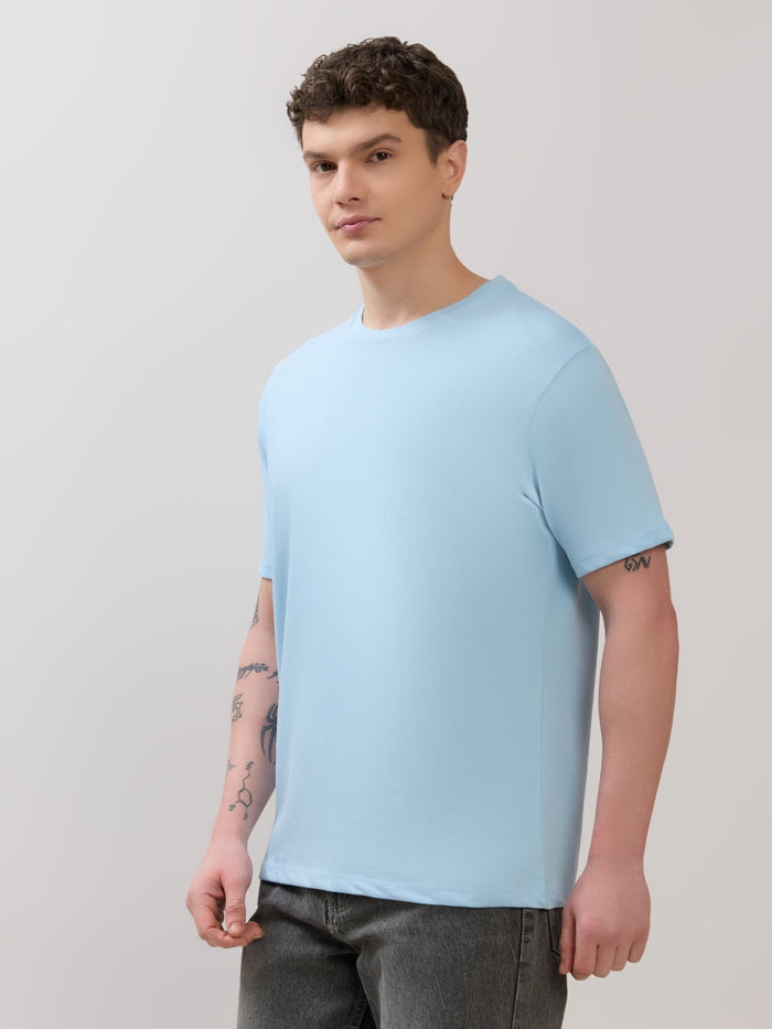 Zanaia - Slim Fit T-Shirt - Cool Blue