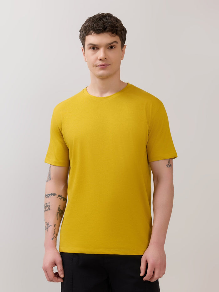 Zanaia - Slim Fit T-Shirt - Gold Flake