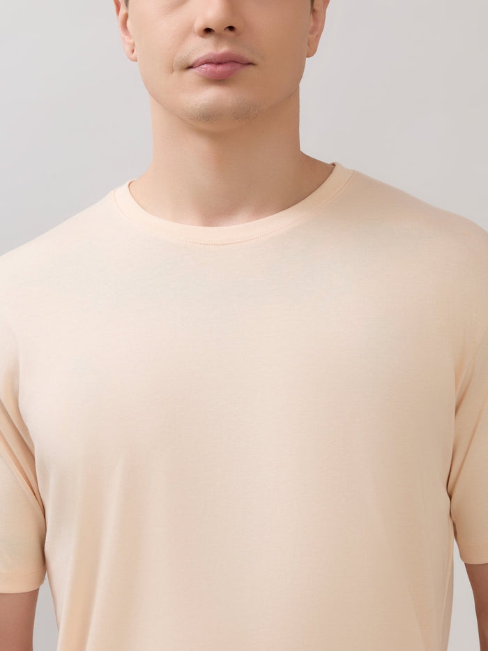 Zanaia - Slim Fit T-Shirt - Soft Nude