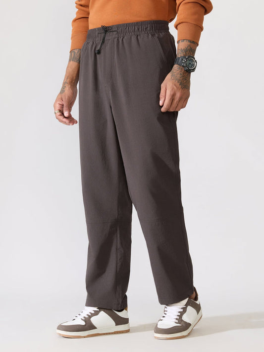 Men's dark gray Regular Track Pant