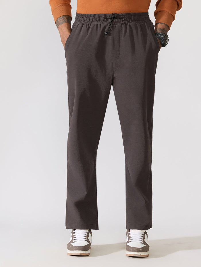 Men's dark gray Regular Track Pant