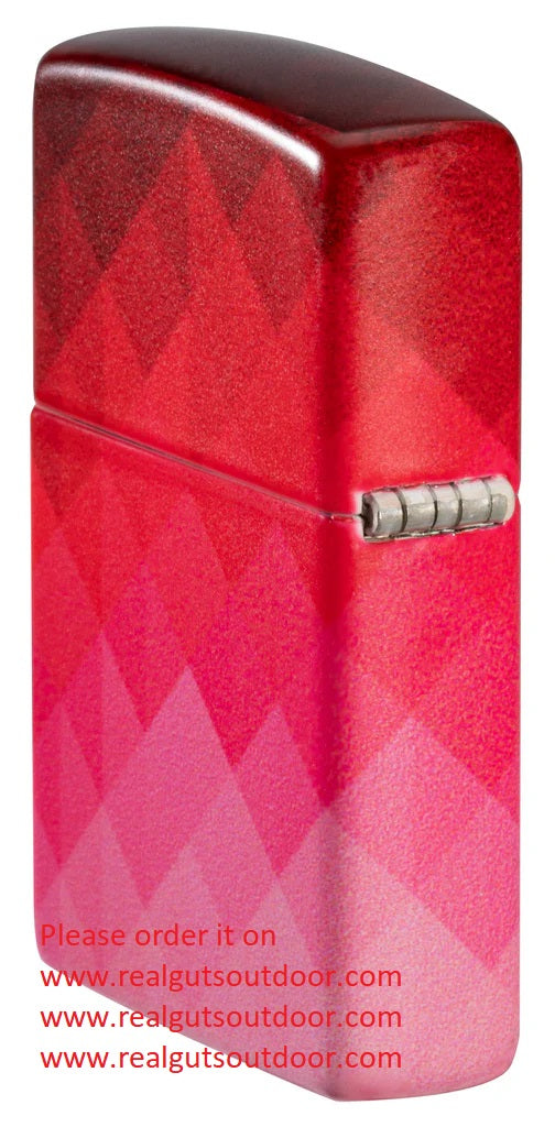 Zippo Ombre Pixel Deep Crimsons 540 Color 46129