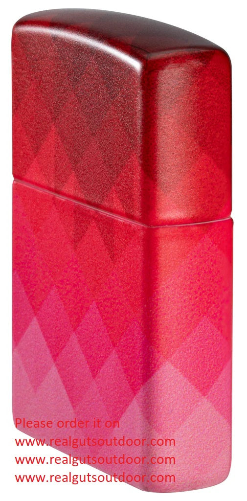 Zippo Ombre Pixel Deep Crimsons 540 Color 46129