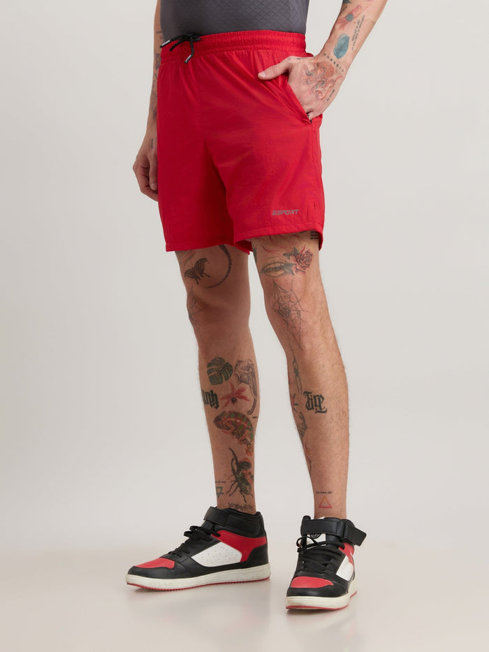 Zyphic - Sport Shorts - Bright Red