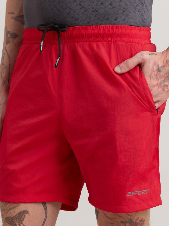 Zyphic - Sport Shorts - Bright Red